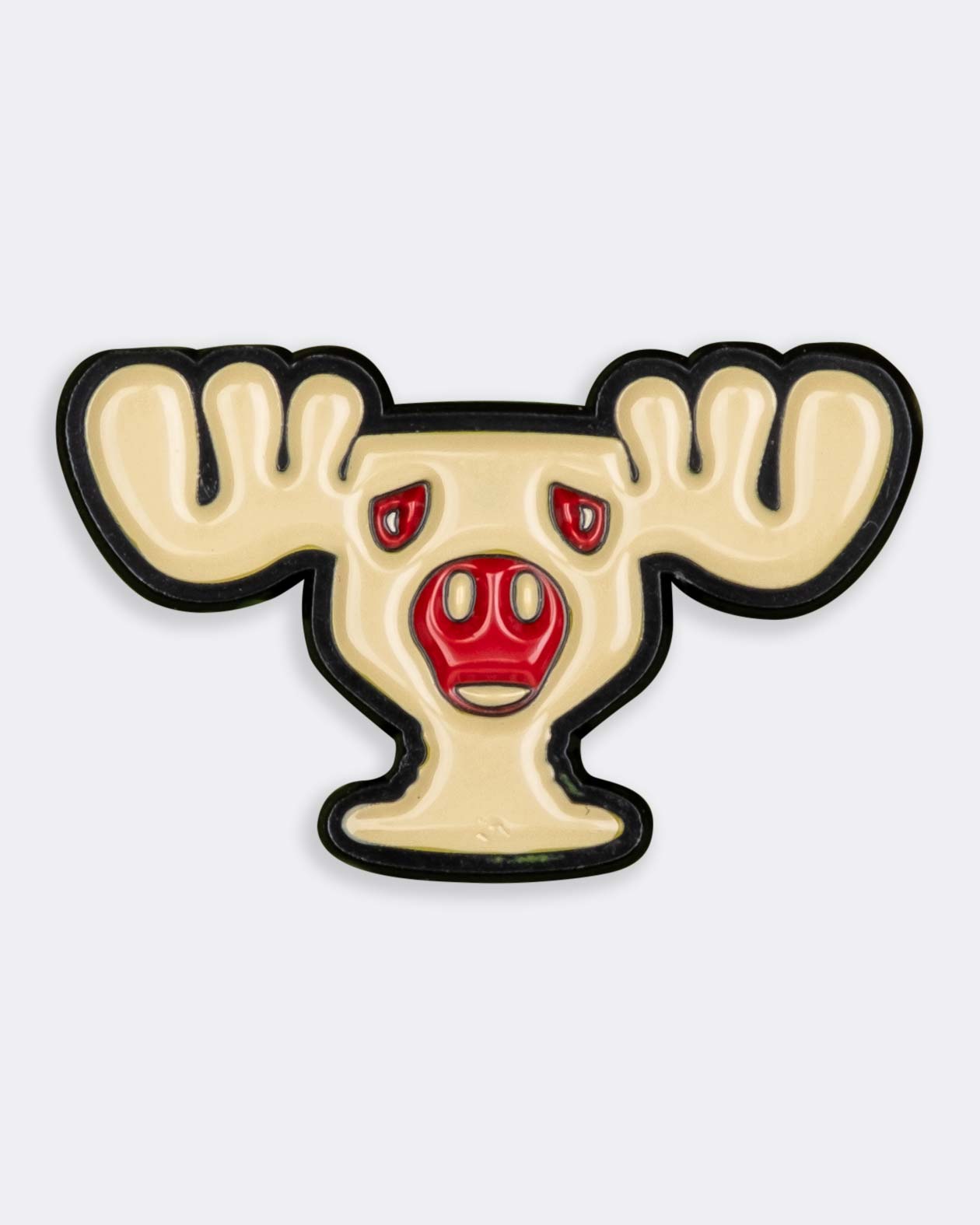 Griswold Moose Mug Pin - Greasy Hands Society 