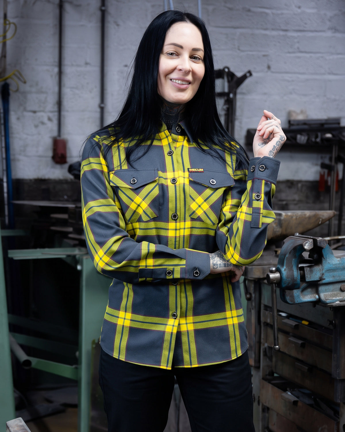 Mecum Auctions The Main Attraction - X - Greasy Hands Society Flannel